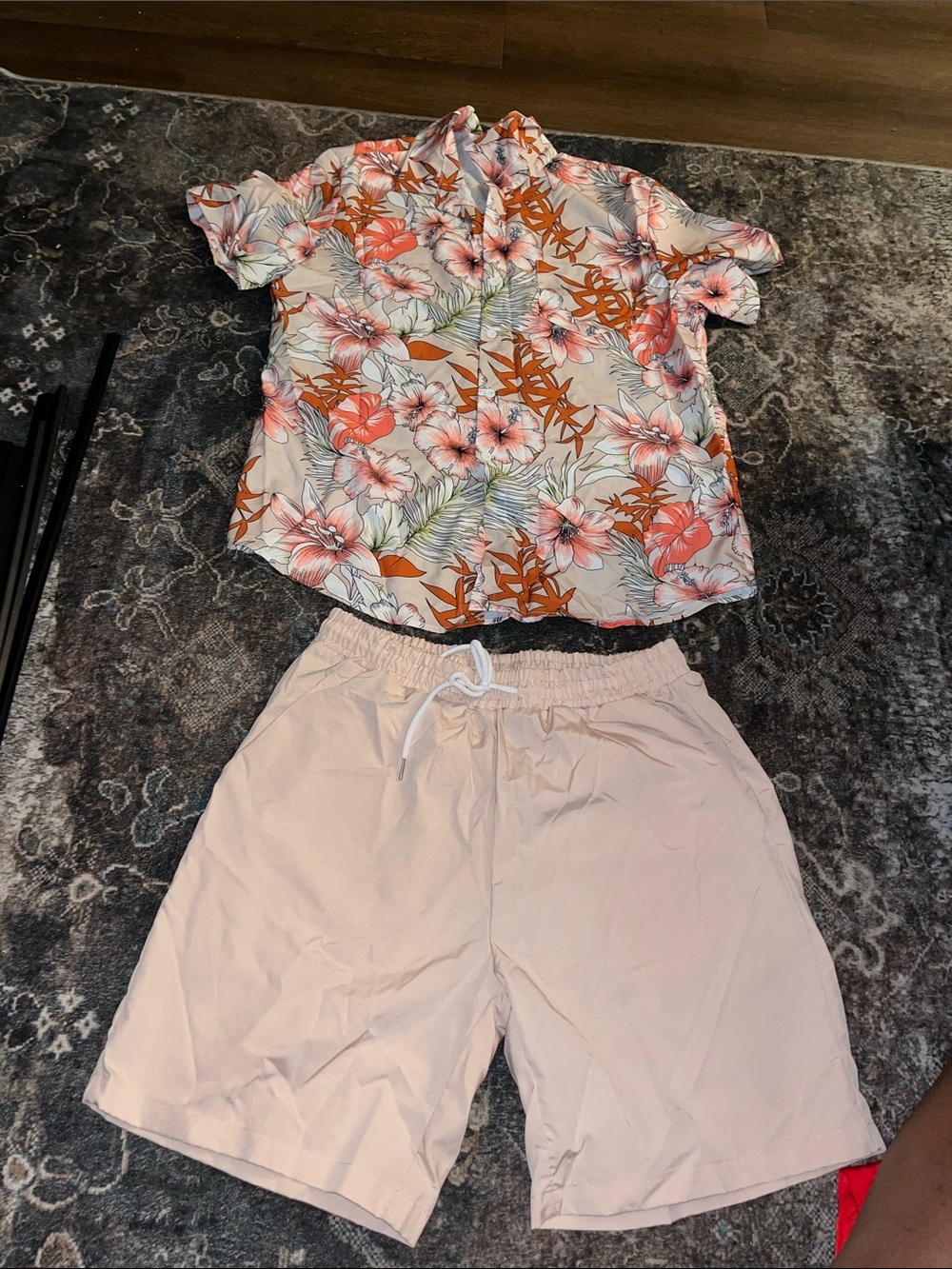 Mens 2 piece tan set